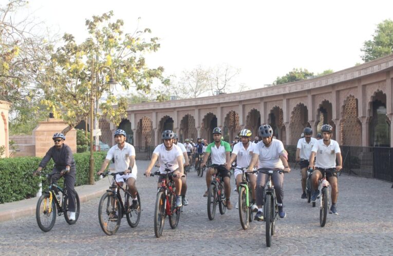 Sapta Shakti Command hosts Sunday On Wheels cycling event at Jaipur Military Station