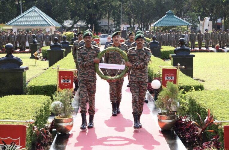 Trishakti Corps celebrates 66th Raising Day by honoring martyrs and excellence