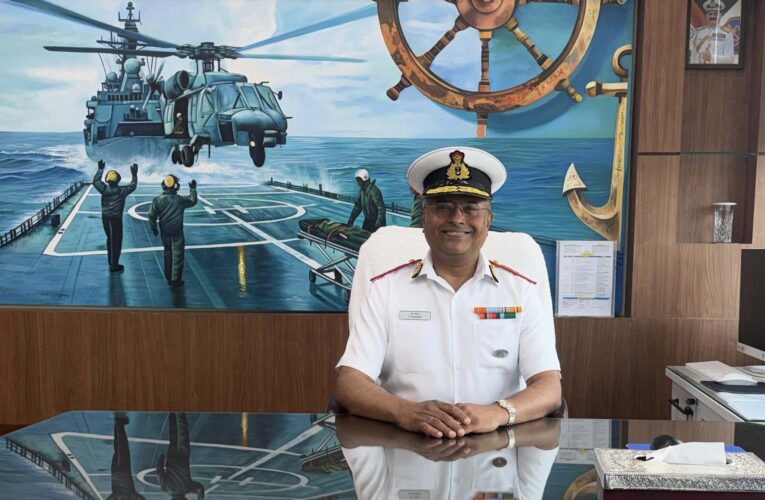 Shankar Subramanian takes charge as Director General Medical Services for Indian Navy