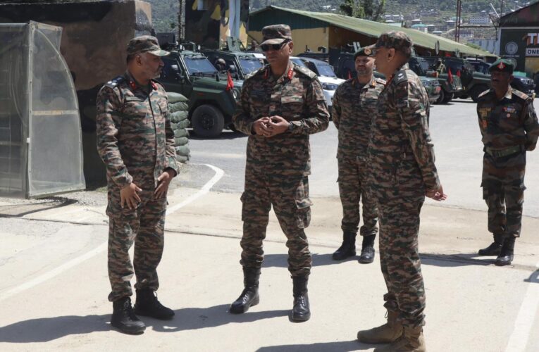 GOC White Knight Corps reviews security preparedness and counter terrorism operations in Kishtwar