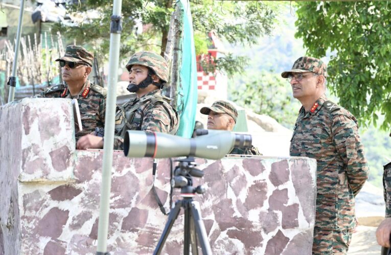 White Knight Corps Commander Reviews Security and Operational Preparedness in Akhnoor