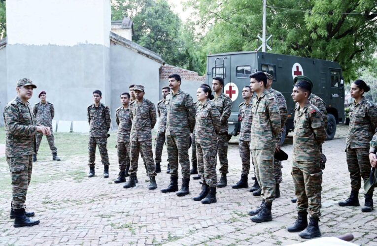 Army Medical Corps Centre and College trains 32 officers in tactical combat casualty care at Lucknow