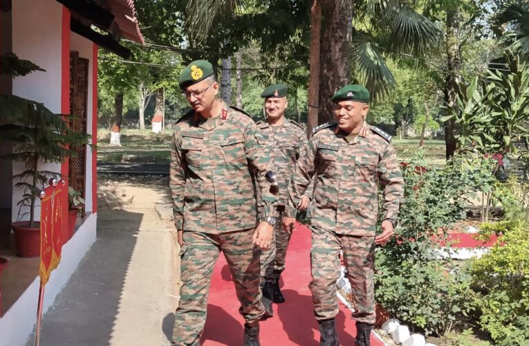 Indian Army Major General reviews Meerut recruitment zone operations