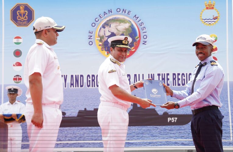 Indian Navy and Mozambique Navy strengthen maritime partnership during SAGAR 26 deployment
