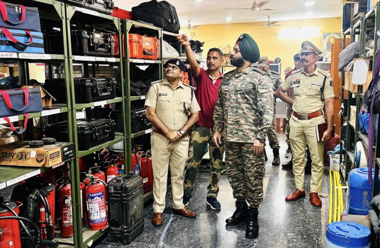 Jammu and Kashmir Rifles conducts monsoon disaster relief inspection across Chhattisgarh