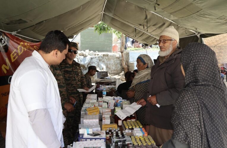 Indian Army Fire Fury Corps Conducts Multi Speciality Medical Camp for Border Villages in Ladakh