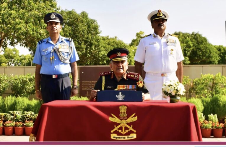 Chief of Defence Staff General Anil Chauhan retires after satisfying tenure and pays tribute at National War Memorial