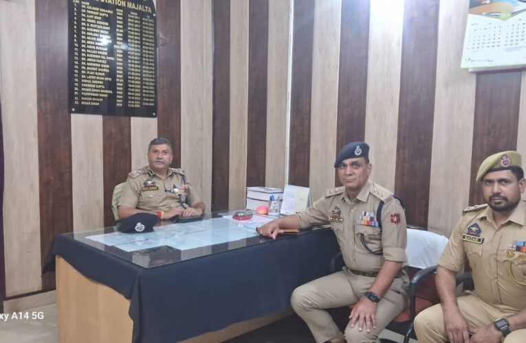 DIG Udhampur Reviews Security Preparedness: Orders Intensified Vigilance and Property Attachments