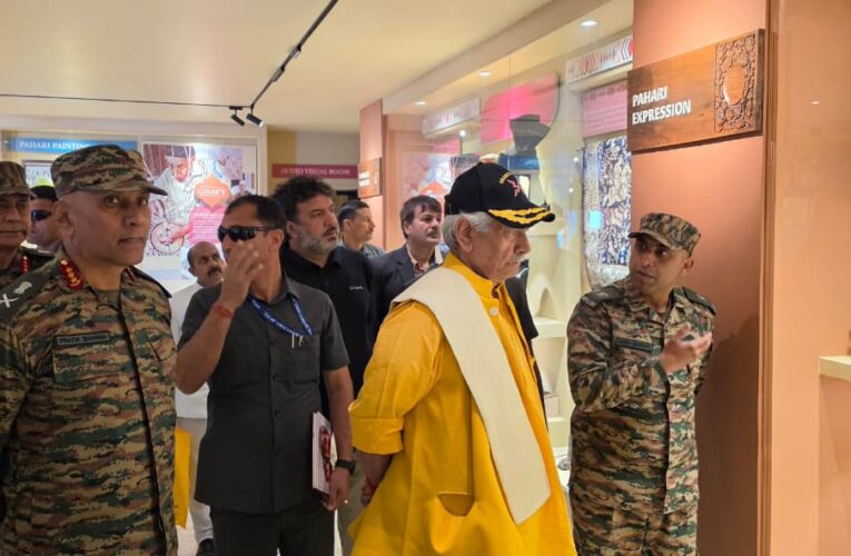 Lieutenant Governor inaugurates ‘Shaurya Gatha’ Complex at SM Hill in Tangdhar, Kupwara