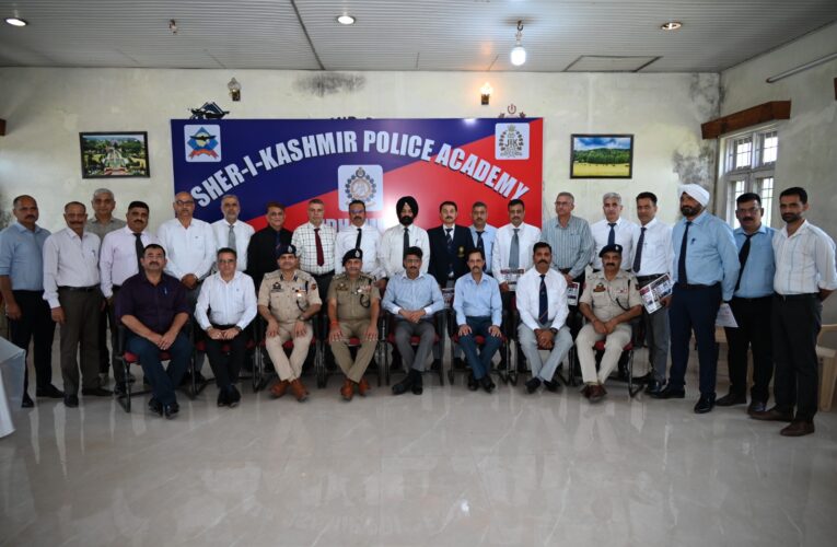 SKPA Udhampur Concludes Key Training Courses on Traffic Accident Investigation and GOs Refresher