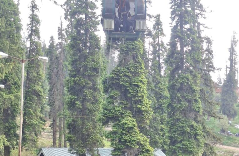 Gulmarg Gondola Glitch: 300 Tourists Rescued After Cable Car Stranded Mid-Air