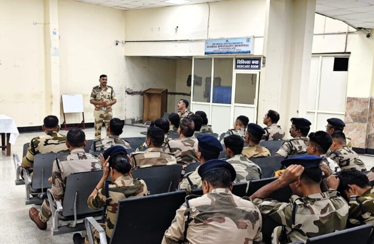 Central Industrial Security Force organizes tuberculosis awareness session at Gwalior Airport