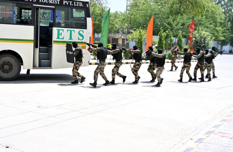 CISF Unit ASG Delhi conducts anti-hijacking mock exercise