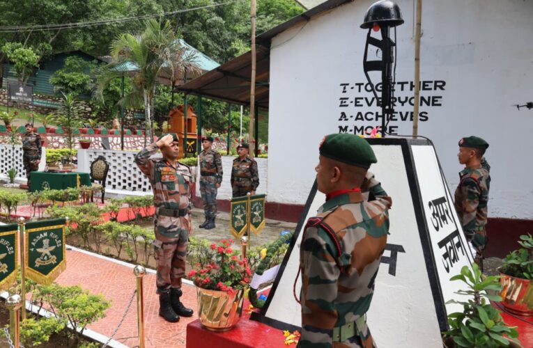 Assam Rifles pays tribute to rifleman Wadzapao Kuki for supreme sacrifice in Arunachal Pradesh