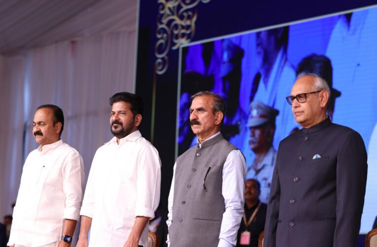 Sukhvinder Singh Sukhu attends oath taking ceremony of Karnataka Chief Minister DK Shivakumar