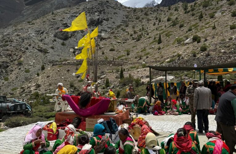 Indian Army and Jadh community celebrate traditional Lal Devta Ceremony in Nelong Vibrant Village