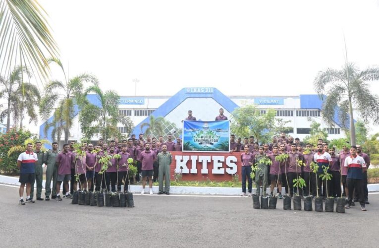 INS Dega launches green initiatives and plantation drive on World Environment Day 2026