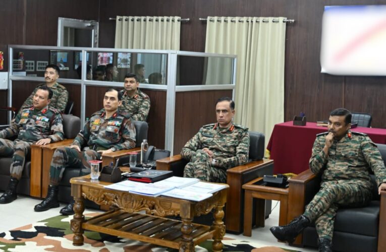 Spear Corps commander visits Agartala formation to review operational preparedness and combat readiness