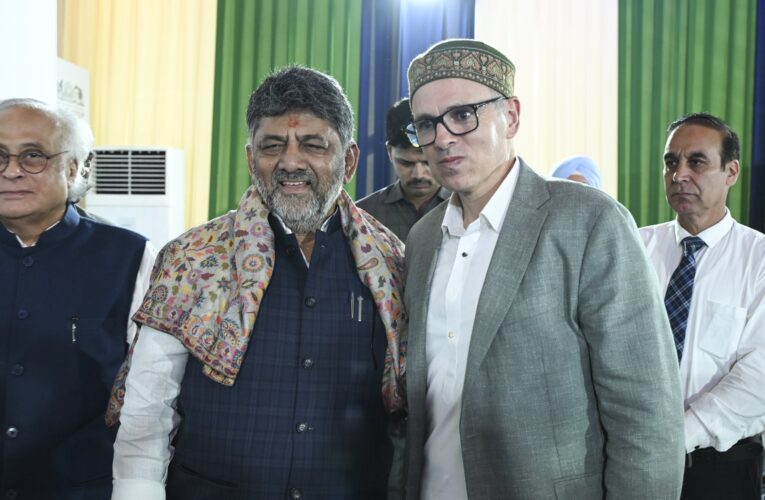Omar Abdullah congratulates DK Shivakumar on becoming Karnataka Chief Minister