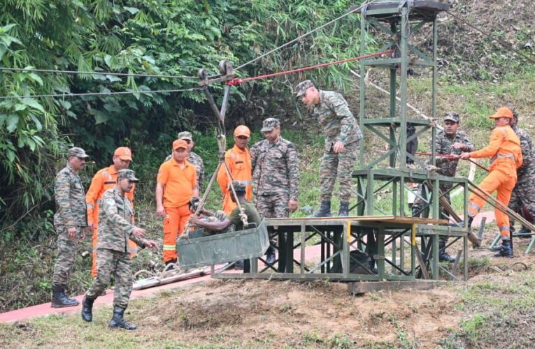 Indian Army and Disaster Relief Teams Validate Flood Response Protocols During Exercise Sarva Suraksha 2026