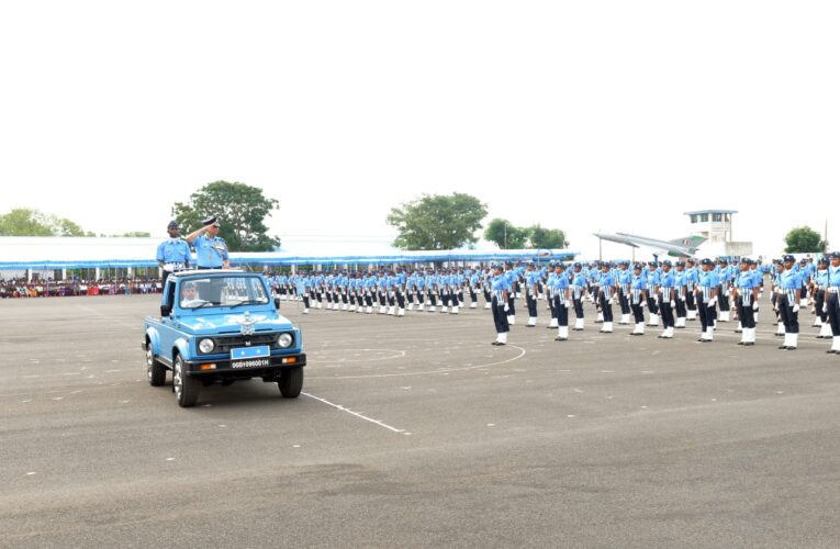 Over One Thousand Agniveervayu Trainees Graduate from Airmen Training School Belagavi Following Passing Out Parade