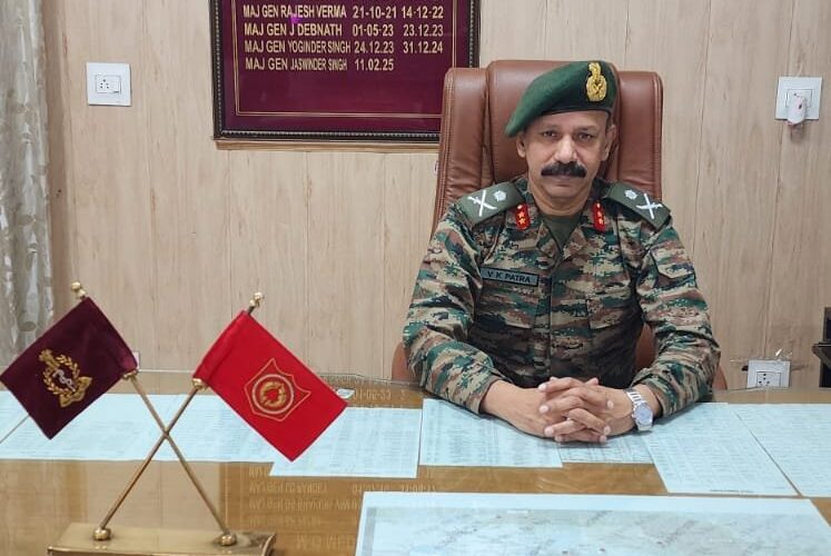 Major General VK Patra Takes Charge as Major General Medical at Headquarters Uttar Bharat Area