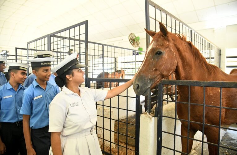 Kochi Sea Cadet Corps team visits Indian Naval Academy Ezhimala