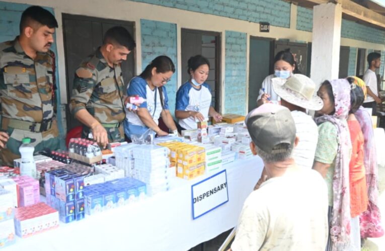 Assam Rifles and Dao Division organize medical camps in Assam and Manipur