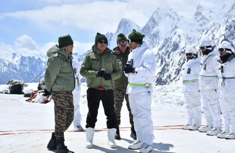 Defence Secretary reviews operational preparedness and infrastructure in Eastern Ladakh
