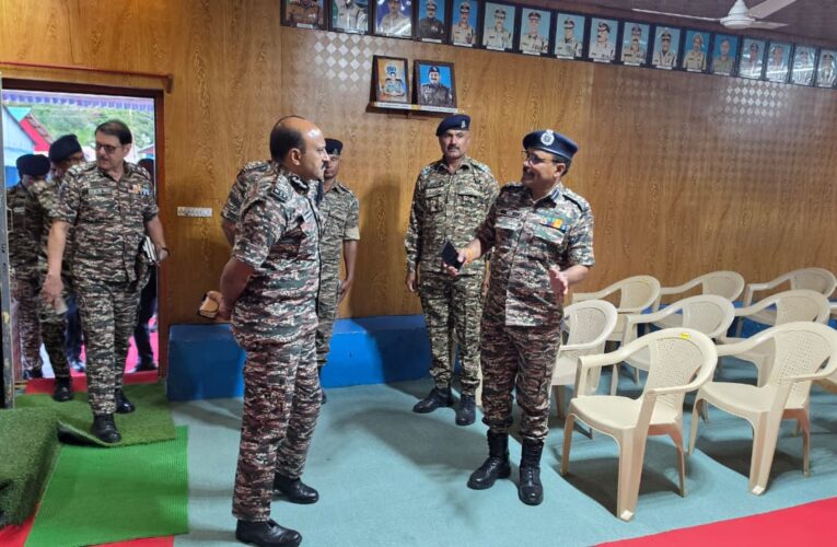 CRPF Director General reviews operational readiness in Kashmir