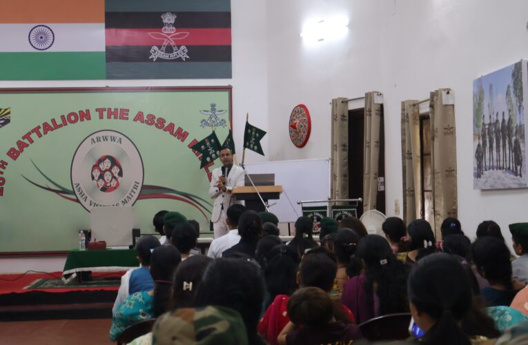 Assam Rifles hosts stress management session for troops in Haflong