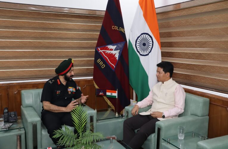 Sikkim Lok Sabha MP Indra Hang Subba reviews border infrastructure projects with DGBR