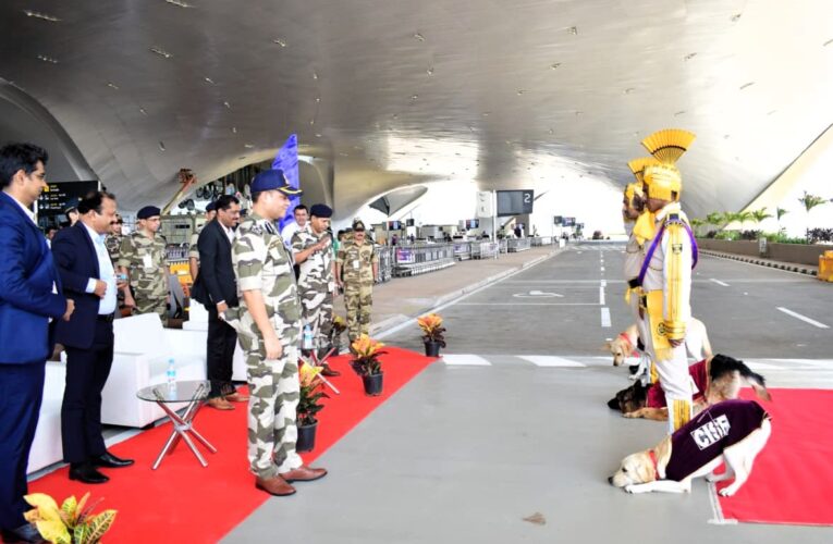Navi Mumbai Airport Inducts Three CISF K9 Canine Squad Members for Aviation Security