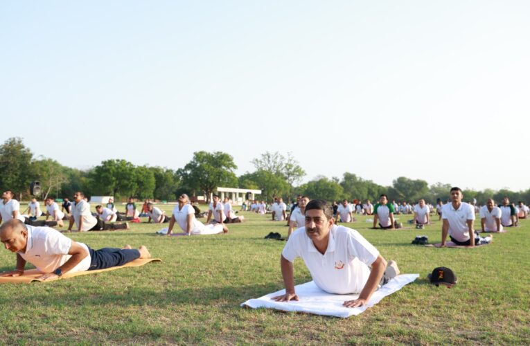Jaipur Military Station Hosts Yoga Session Ahead of International Day of Yoga 2026