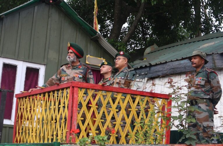 Assam Rifles IG Reviews Internal Security and Operational Readiness in Nagaland