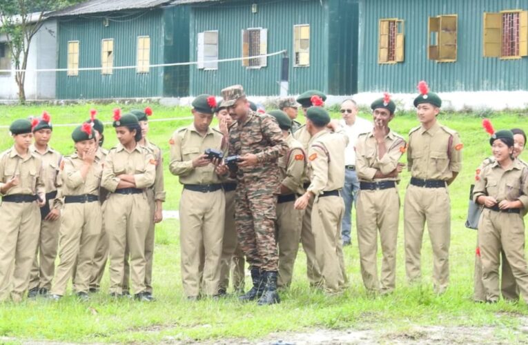 Spear Corps conducts basic unmanned aerial system training for NCC cadets in Arunachal Pradesh