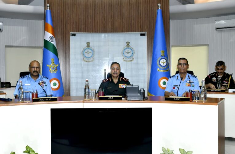 CDS General NS Raja Subramani Visits Western Air Command to Stress Jointness and Innovation