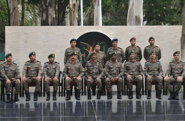 Lt Gen VMB Krishnan Reviews Operational Preparedness at Panagarh Military Station