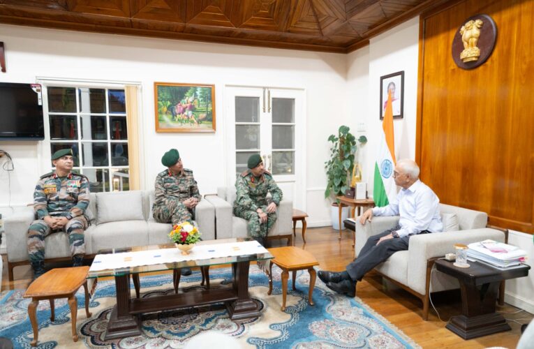 DG Assam Rifles Meets Manipur Governor to Discuss Security Situation