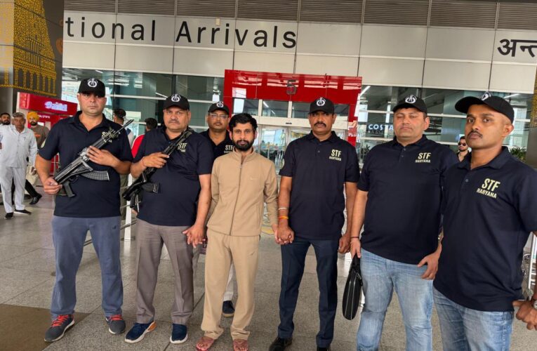 Haryana STF Achieves Breakthrough with Extradition of Gangster Vanket Garg From Georgia