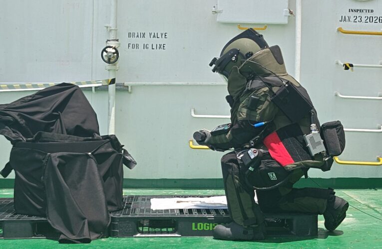 Indian Navy recovers unexploded missile warhead from oil tanker off Kochi coast