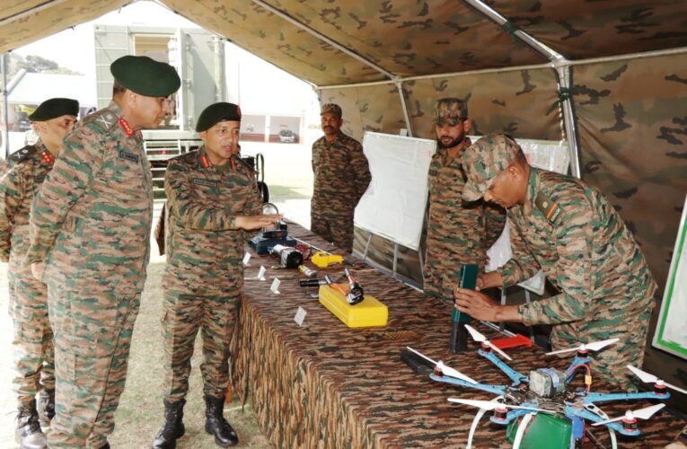 Lieutenant General Anindya Sengupta reviews operational readiness at Victory For Certain Brigade