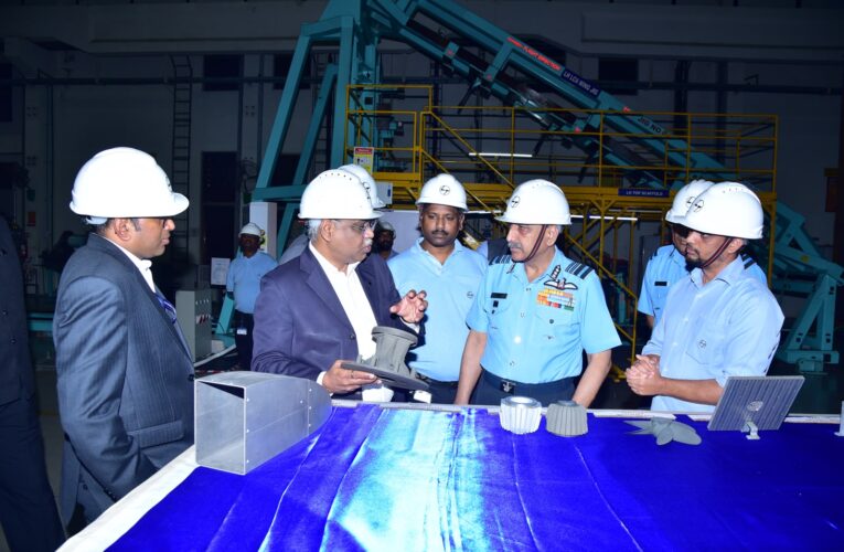 Air Marshal Ashutosh Dixit Reviews Tejas and BrahMos Production at Coimbatore Facility