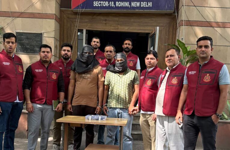 Delhi Police Crime Branch arrests two Tillu Tajpuria gang associates and thwarts gang war