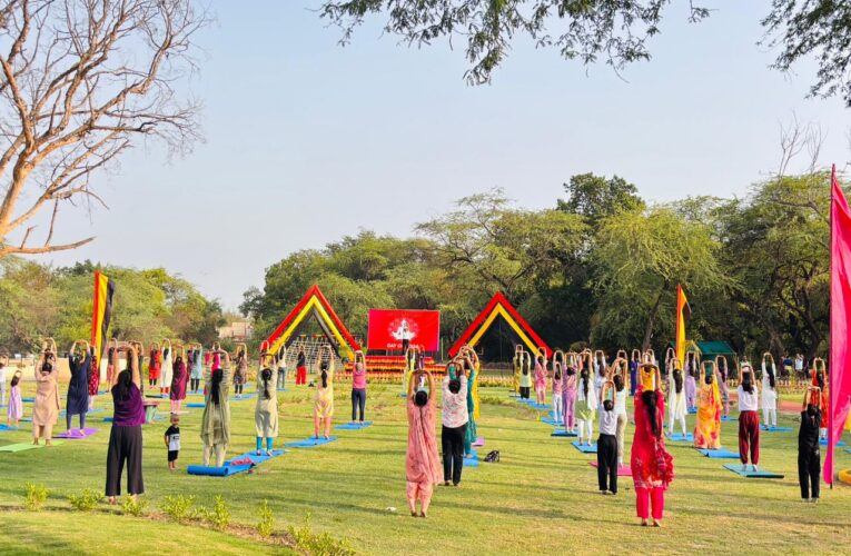 Hisar Military Station Hosts Yoga Workshop for Families ahead of International Day of Yoga