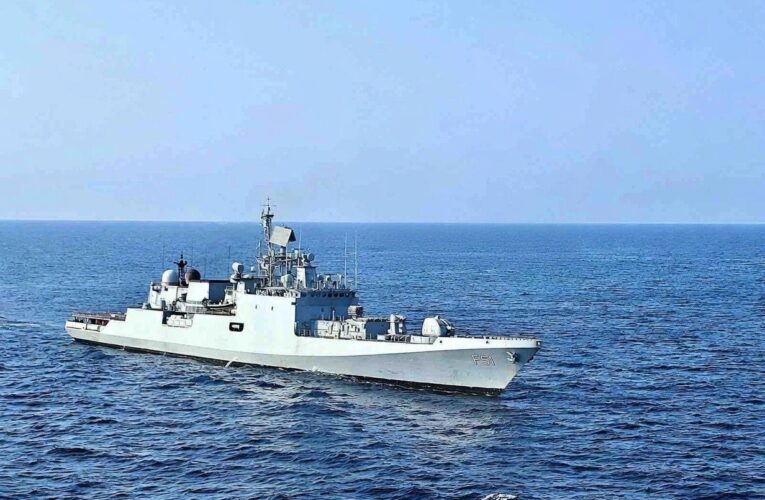 Indian Navy INS Trikand thwarts piracy attempt on merchant vessel in Western Indian Ocean