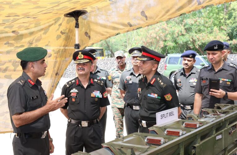 GOC reviews Air Defence Unit operational readiness and combat preparedness