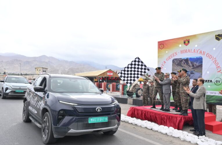 Indian Army Concludes ‘Surya Green: Himalayan Odyssey’ EV Expedition in Leh, Showcasing Green Mobility at Extreme Altitudes
