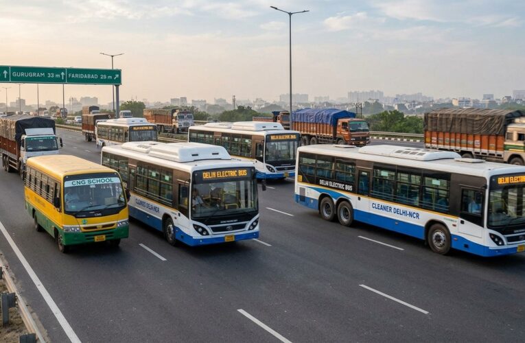 Delhi-NCR Air Pollution: Cabinet Approves ₹9,585 Crore Scheme to Replace Old Trucks and Buses