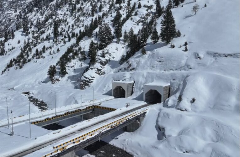 Zojila Tunnel Breakthrough Near in Jammu and Kashmir